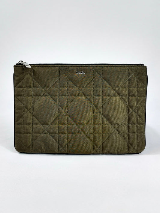 DIOR CANNAGE ZIP POUCH